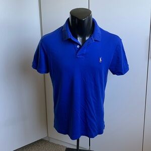 Polo by Ralph Lauren puma soft touch blue polo shirt size medium